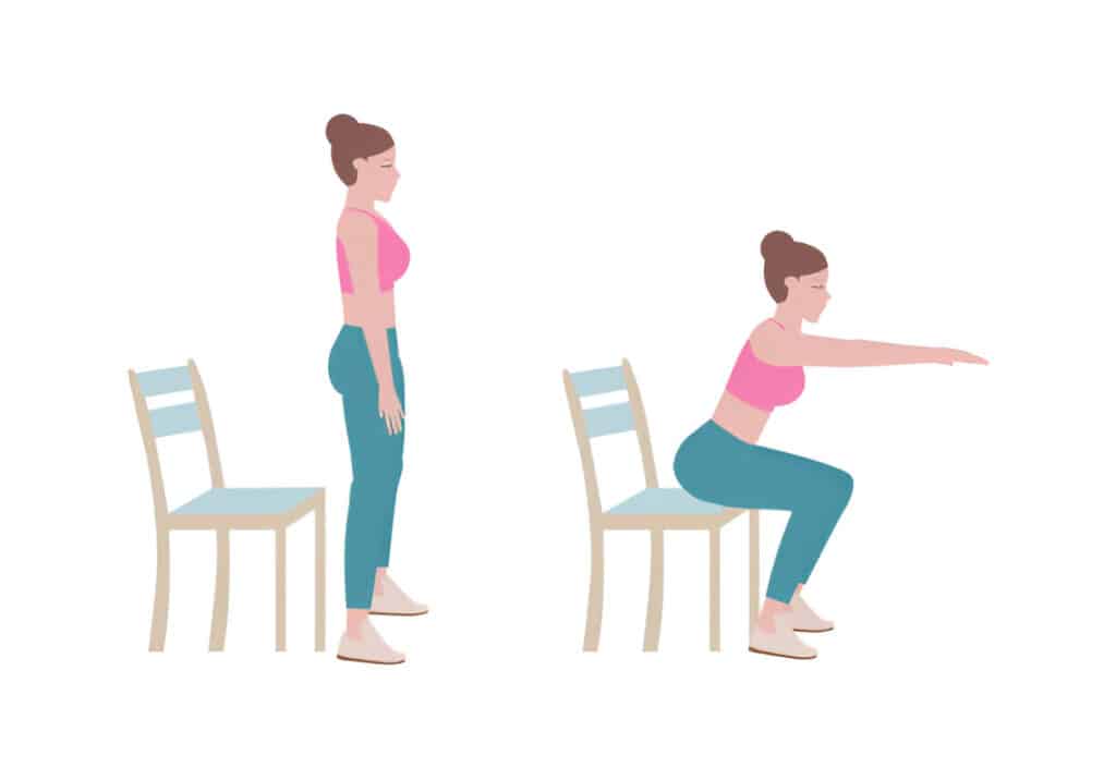 Chair Squats